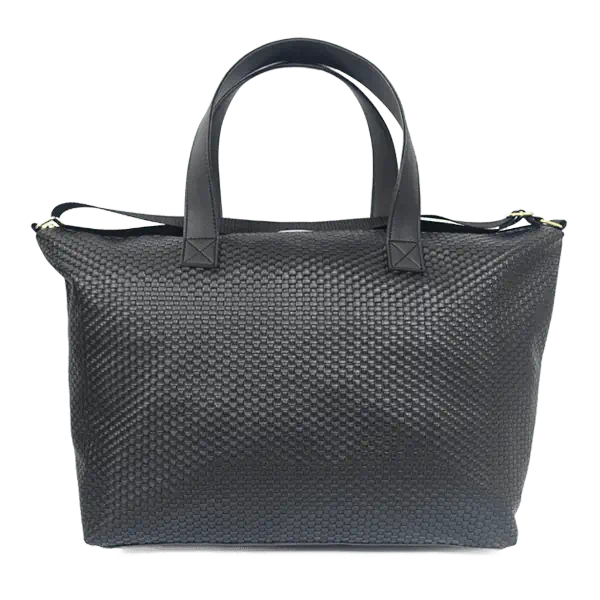 sac de sport de week-end en cuir PU à motif tissé